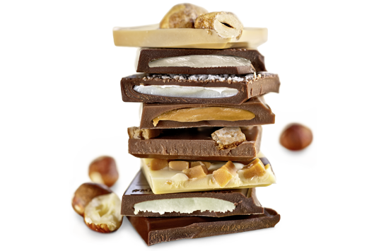 Tablettes de chocolat